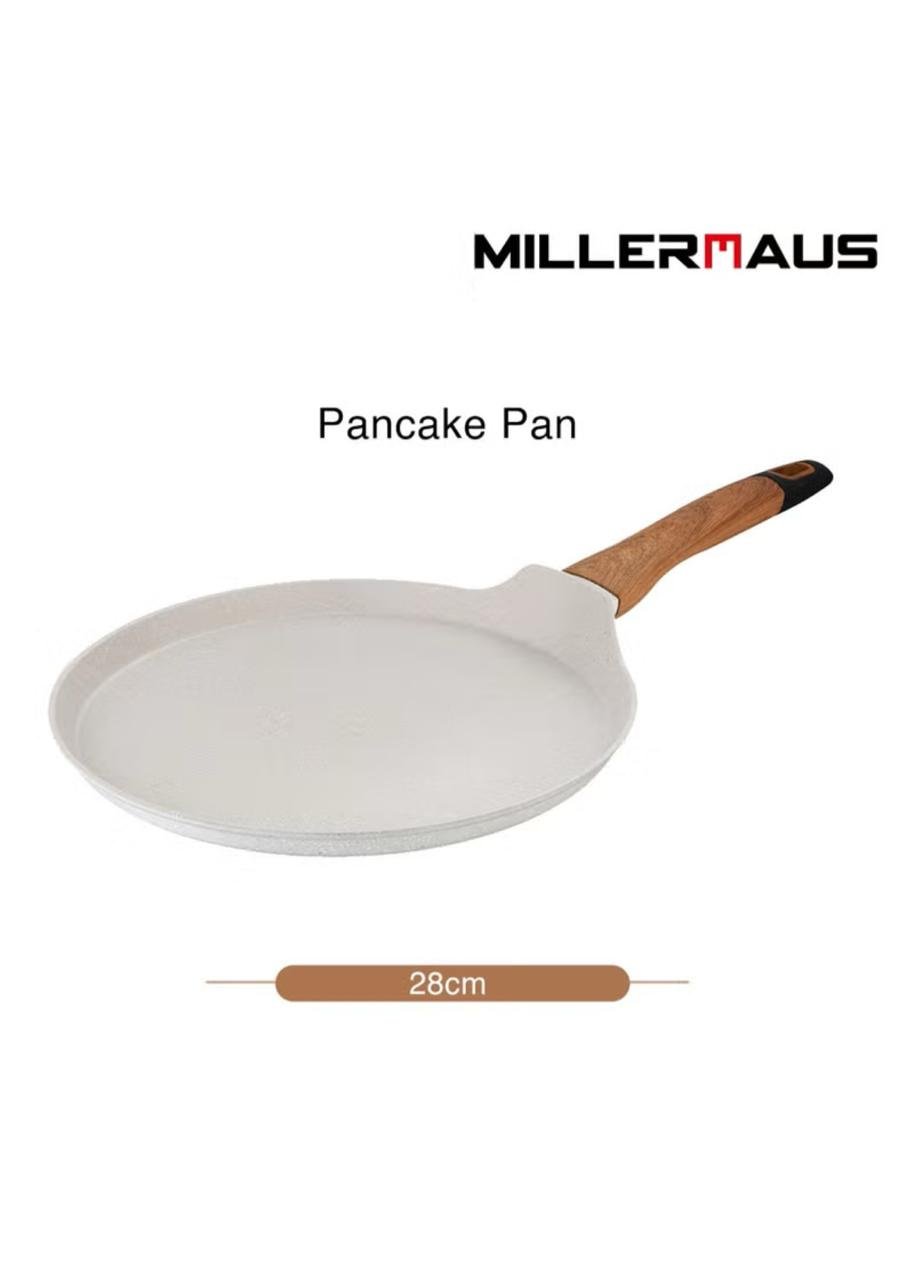 MILLERHAUS Forged Aluminum Pancake Pan Marble Non - Stick Coating, 28cm, MH - 4506 - Al Kabayel Discount CentreMILLERHAUS Forged Aluminum Pancake Pan Marble Non - Stick Coating, 28cm, MH - 4506Frying Pans & SkilletsMILLERHAUSAl Kabayel Discount Centre