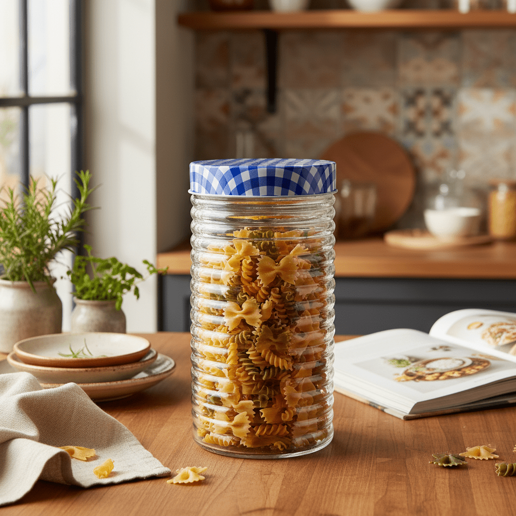 Millerhaus Glass Canister with Lid – 1.7 Litre - Al Kabayel Discount CentreMillerhaus Glass Canister with Lid – 1.7 LitreJars & Food SaversMILLERHAUSAl Kabayel Discount Centre