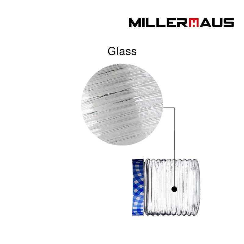 Millerhaus Ribbed Glass Storage Jar 850Ml Glass with Metal Lid - Al Kabayel Discount CentreMillerhaus Ribbed Glass Storage Jar 850Ml Glass with Metal LidJars & Food SaversMILLERHAUSAl Kabayel Discount Centre
