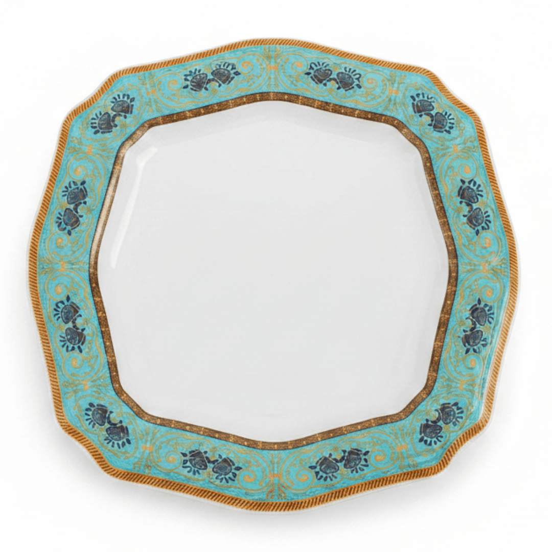 Moments Square White Melamine Serving Plate with Multicolor Floral Design - 11 Inch - Al Kabayel Discount CentreMoments Square White Melamine Serving Plate with Multicolor Floral Design - 11 InchPlatesMOMENTSAl Kabayel Discount Centre