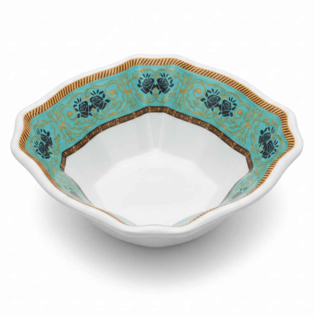 Moments Square White Melamine Soup Bowl with Multicolor Floral Design - 13.5 cm - Al Kabayel Discount CentreMoments Square White Melamine Soup Bowl with Multicolor Floral Design - 13.5 cmBowlsMOMENTSAl Kabayel Discount Centre