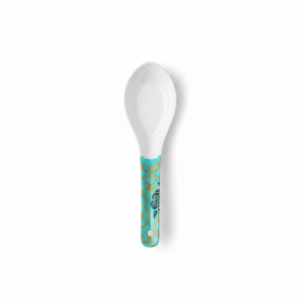 Moments White Melamine Spoon with Multicolor Floral Design - 12 cm - Al Kabayel Discount CentreMoments White Melamine Spoon with Multicolor Floral Design - 12 cmSpatulas And SpoonsMOMENTSAl Kabayel Discount Centre