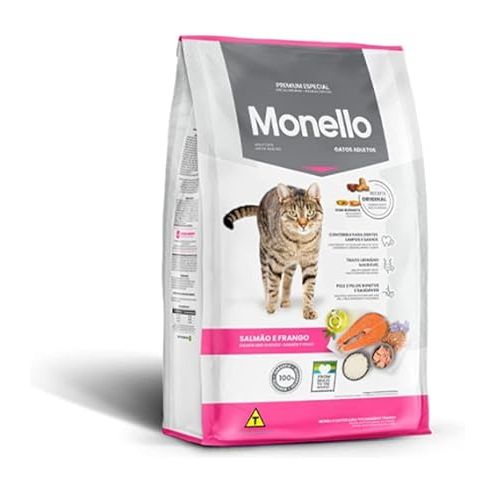 Monella Premium Adult Cat Food 1kg – Complete Nutrition with Salmon & Chicken Flavor, Rich in Protein for Healthy Coat & Muscles - Al Kabayel Discount CentreMonella Premium Adult Cat Food 1kg – Complete Nutrition with Salmon & Chicken Flavor, Rich in Protein for Healthy Coat & MusclesPet SuppliesMONELLAAl Kabayel Discount Centre