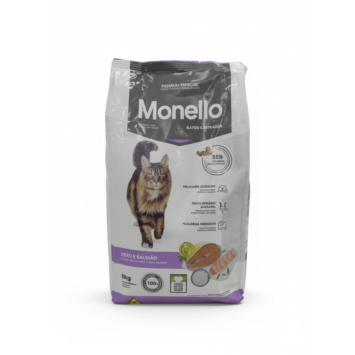 Monella Sterilized Cat Dry Food 1kg – Turkey & Salmon Flavor, Weight Management Formula for Healthy & Active Cats - Al Kabayel Discount CentreMonella Sterilized Cat Dry Food 1kg – Turkey & Salmon Flavor, Weight Management Formula for Healthy & Active CatsPet SuppliesMONELLAAl Kabayel Discount Centre