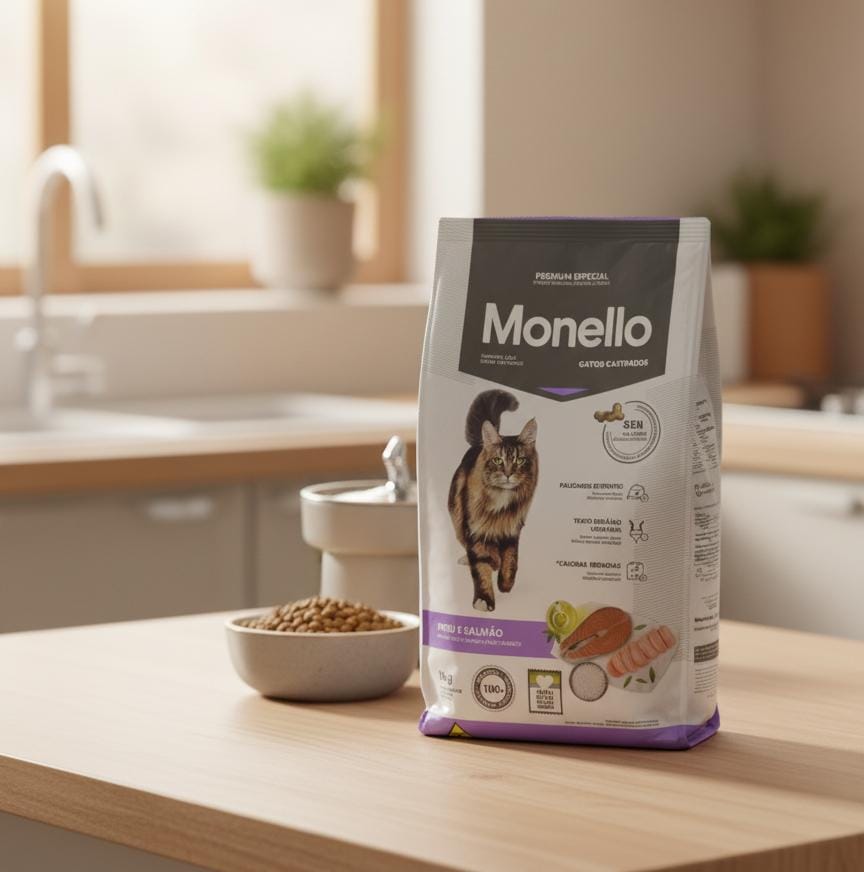 Monella Sterilized Cat Dry Food 1kg – Turkey & Salmon Flavor, Weight Management Formula for Healthy & Active Cats - Al Kabayel Discount CentreMonella Sterilized Cat Dry Food 1kg – Turkey & Salmon Flavor, Weight Management Formula for Healthy & Active CatsPet SuppliesMONELLAAl Kabayel Discount Centre