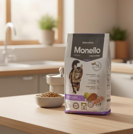 Monella Sterilized Cat Dry Food 1kg – Turkey & Salmon Flavor, Weight Management Formula for Healthy & Active Cats - Al Kabayel Discount CentreMonella Sterilized Cat Dry Food 1kg – Turkey & Salmon Flavor, Weight Management Formula for Healthy & Active CatsPet SuppliesMONELLAAl Kabayel Discount Centre