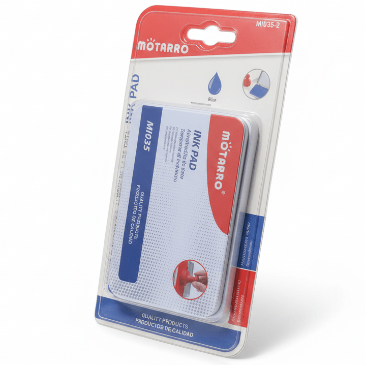 Motarro Stamp Ink Pad – Blue Color Ink Pad for Clear, Smooth and Long - Lasting Stamp Impressions in Office and Business Use - Al Kabayel Discount CentreMotarro Stamp Ink Pad – Blue Color Ink Pad for Clear, Smooth and Long - Lasting Stamp Impressions in Office and Business UseLabels & StampsMOTARROAl Kabayel Discount Centre