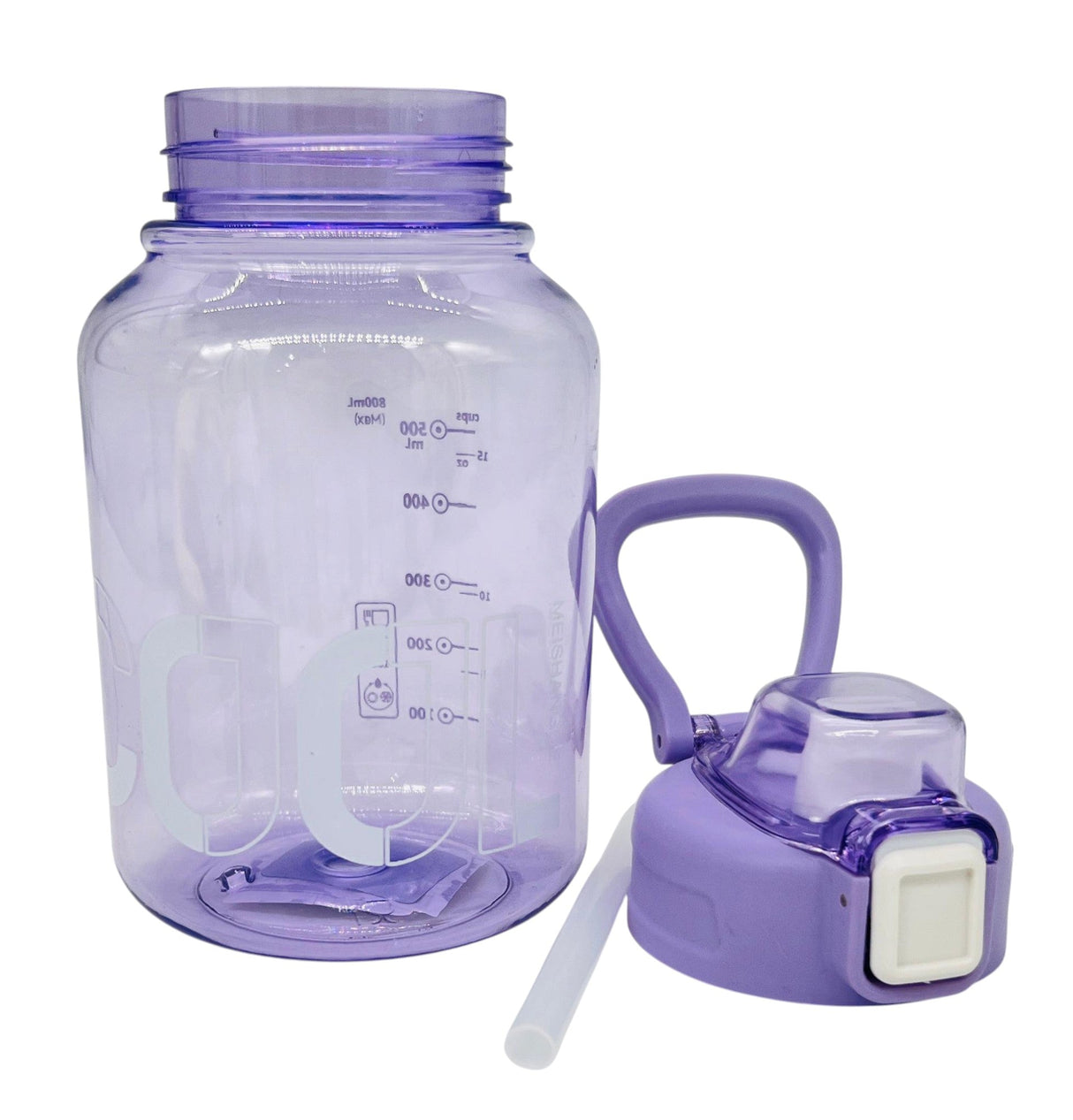 MSD Transparent Plastic Water Bottle 800ml, Lavender - Al Kabayel Discount CentreMSD Transparent Plastic Water Bottle 800ml, LavenderWater BottlesMSDAl Kabayel Discount Centre