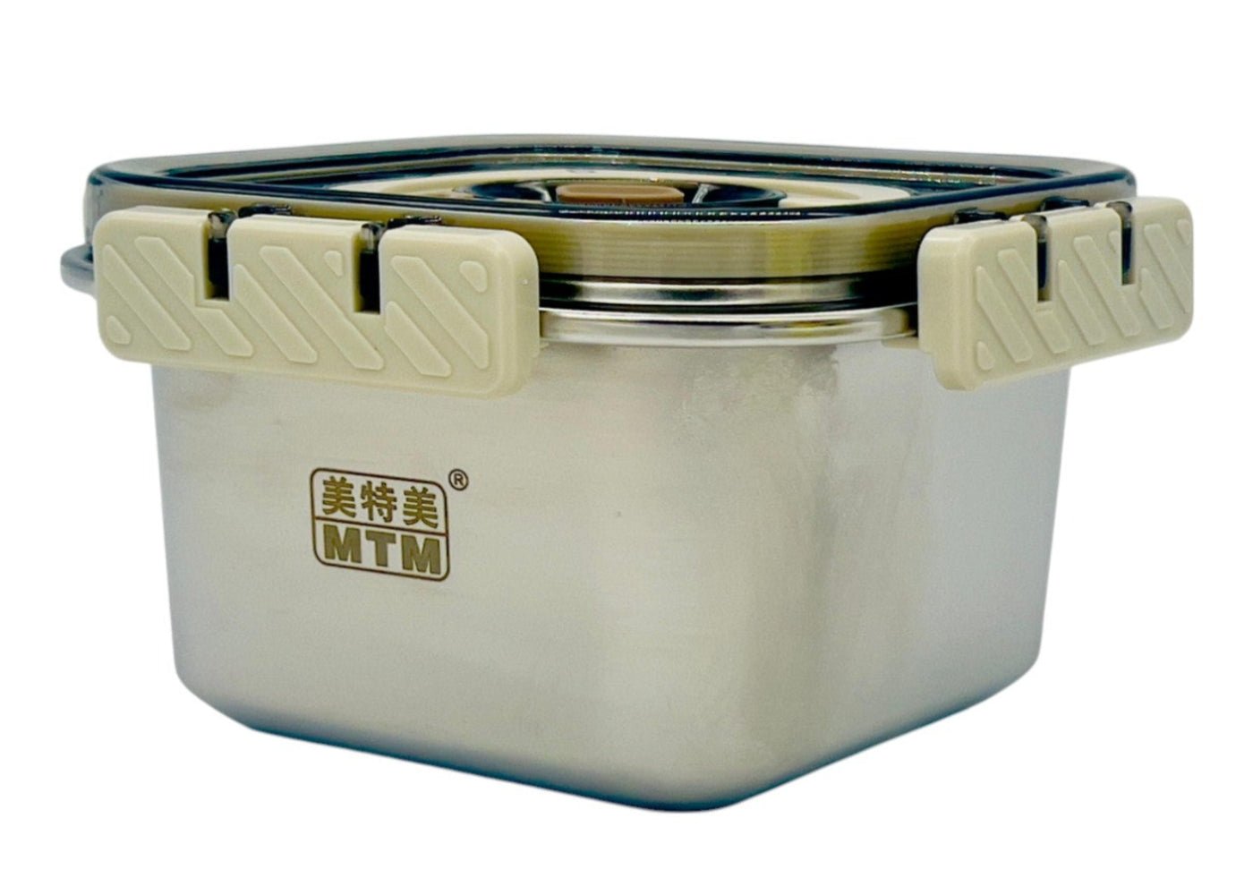 MTM Stainless Steel Food Container 1000ml, Siver/White - Al Kabayel Discount CentreMTM Stainless Steel Food Container 1000ml, Siver/WhiteFood ContainersMTMAl Kabayel Discount Centre