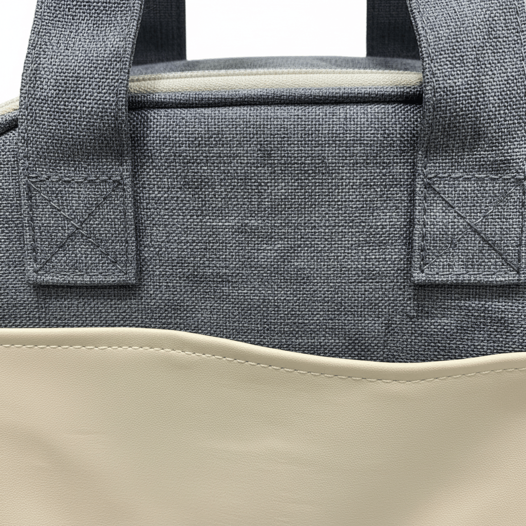 Mujian Grey & Cream Lunch Box Bag - 20×25cm - Al Kabayel Discount CentreMujian Grey & Cream Lunch Box Bag - 20×25cmLunch BagsMUJIANAl Kabayel Discount Centre