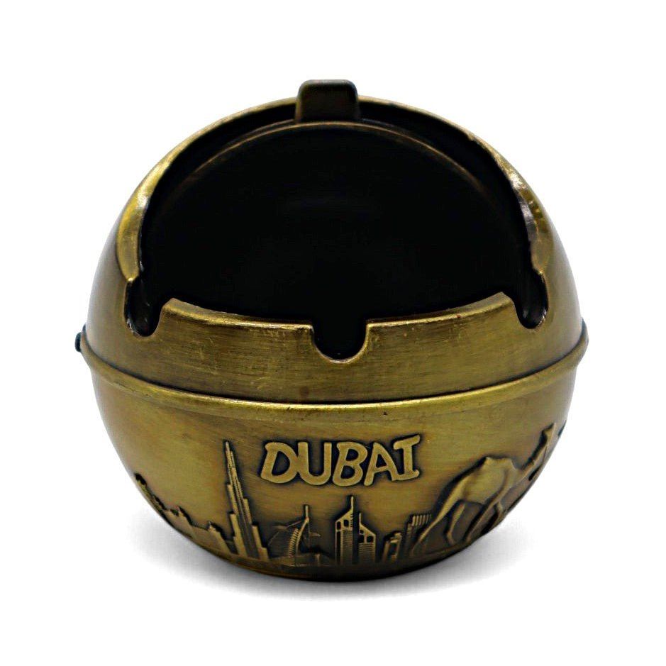 MY GIFTS Dubai Round Ashtray – Elegant Gold - Finish Souvenir Home & Office Décor - Al Kabayel Discount CentreMY GIFTS Dubai Round Ashtray – Elegant Gold - Finish Souvenir Home & Office DécorHome Décor AccentsMY GIFTSAl Kabayel Discount Centre