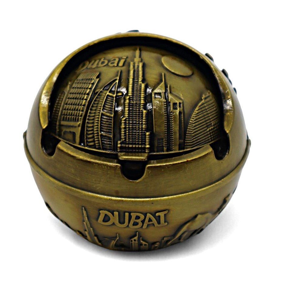 MY GIFTS Dubai Round Ashtray – Elegant Gold - Finish Souvenir Home & Office Décor - Al Kabayel Discount CentreMY GIFTS Dubai Round Ashtray – Elegant Gold - Finish Souvenir Home & Office DécorHome Décor AccentsMY GIFTSAl Kabayel Discount Centre