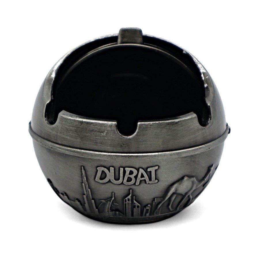 MY GIFTS Dubai Round Ashtray – Stylish Silver - Finish Souvenir Home & Office Décor - Al Kabayel Discount CentreMY GIFTS Dubai Round Ashtray – Stylish Silver - Finish Souvenir Home & Office DécorHome Décor AccentsMY GIFTSAl Kabayel Discount Centre