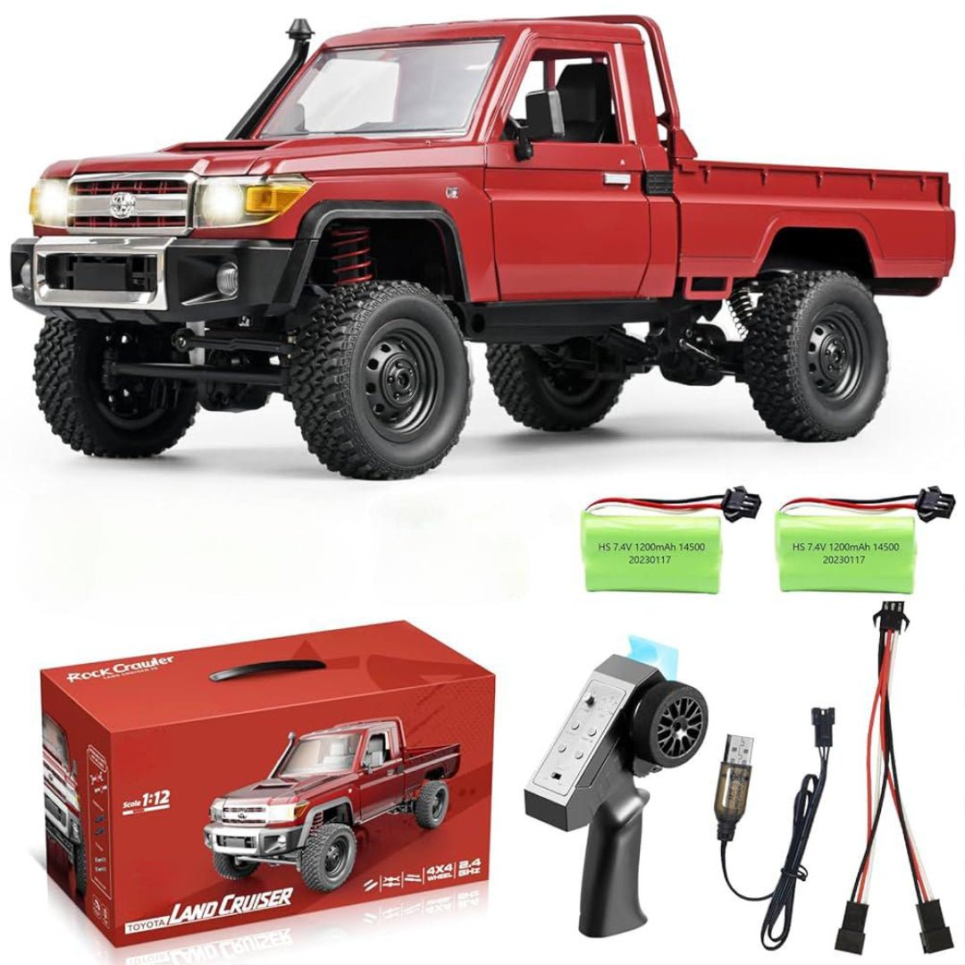 My Toys R/C 4WD Land Cruiser, 1:12 Scale, 2.4GHz System, Full Function Transmitter, MN - 82 - Al Kabayel Discount CentreMy Toys R/C 4WD Land Cruiser, 1:12 Scale, 2.4GHz System, Full Function Transmitter, MN - 82Remote Control toysMY TOYSAl Kabayel Discount Centre