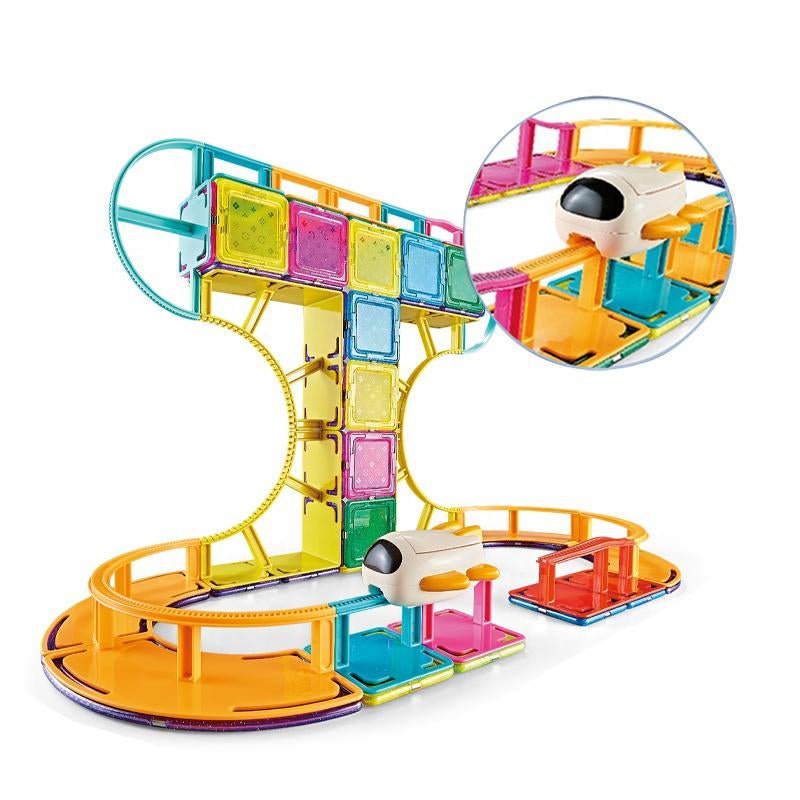 My Toys Sky Track Playset, Track Set of 62pcs, Magnetic Adsorption, Pensamiento Espacial - Al Kabayel Discount CentreMy Toys Sky Track Playset, Track Set of 62pcs, Magnetic Adsorption, Pensamiento EspacialRemote Control toysMY TOYSAl Kabayel Discount Centre