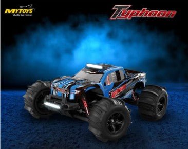 My Toys Typhoon 1:10 Scale Racing Car, 2.4G Super Fast, Independent Suspension, Metal Drive Shaft System, Gear Differential Designl, 3kg Analog Servo, 550 Power Motor, Blue - MT675 - Al Kabayel Discount CentreMy Toys Typhoon 1:10 Scale Racing Car, 2.4G Super Fast, Independent Suspension, Metal Drive Shaft System, Gear Differential Designl, 3kg Analog Servo, 550 Power Motor, Blue - MT675Remote Control toysMY TOYSAl Kabayel Discount Centre