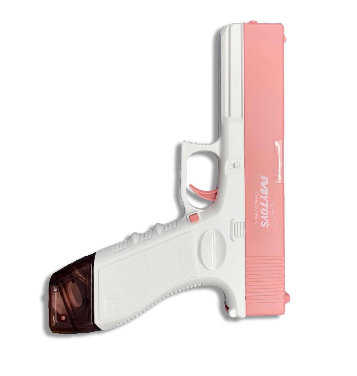 My Toys Water Gun, Electric Continuous Emission, 3.7V Rechargeable Battery, Pink - Al Kabayel Discount CentreMy Toys Water Gun, Electric Continuous Emission, 3.7V Rechargeable Battery, PinkBlaster & foam playMY TOYSAl Kabayel Discount Centre