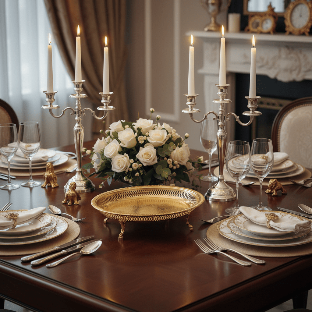 Najib Gold Metal Footed Round Serving Tray - 35cm - Al Kabayel Discount CentreNajib Gold Metal Footed Round Serving Tray - 35cmServing TraysNAJIBAl Kabayel Discount Centre