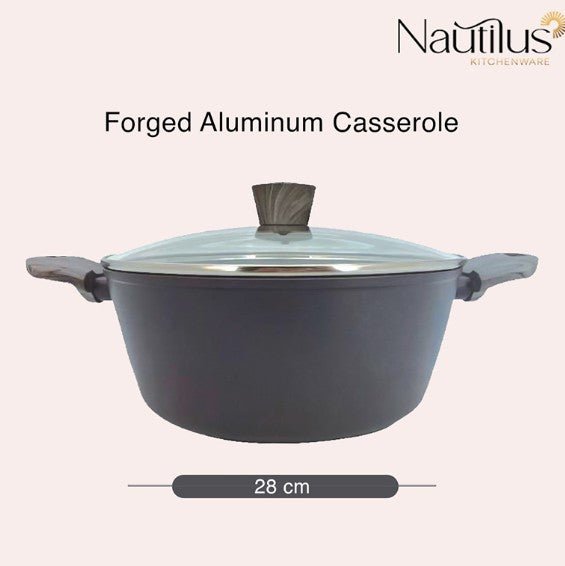 NAUTILUS Casserole 28cm - Al Kabayel Discount CentreNAUTILUS Casserole 28cmCasseroles & Stock PotsNAUTILUSAl Kabayel Discount Centre
