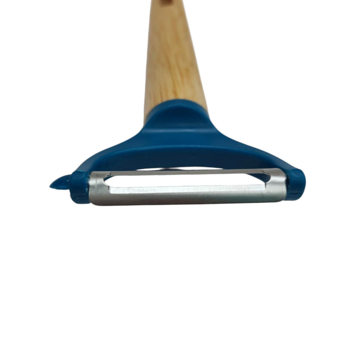 Nautilus Nautilus Wooden Handle Steel Blade Peeler - 18cmX6cm - Blue&Wooden - Al Kabayel Discount CentreNautilus Nautilus Wooden Handle Steel Blade Peeler - 18cmX6cm - Blue&WoodenKitchen Utensils & GadgetsNAUTILUSAl Kabayel Discount Centre