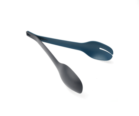 Nautilus Plastic Salad Spoon & Tongs - 30.5X6.8X3 Cm - Blue&Grey - Al Kabayel Discount CentreNautilus Plastic Salad Spoon & Tongs - 30.5X6.8X3 Cm - Blue&GreyKitchen Utensils & GadgetsNAUTILUSAl Kabayel Discount Centre