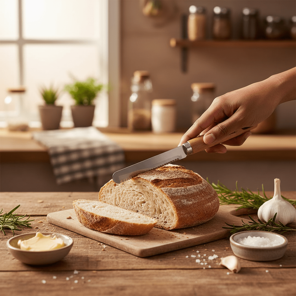 Nautilus Wooden Handle Butter Spatula 23 cm RNGT - 21664 – Smooth Spread Knife - Al Kabayel Discount CentreNautilus Wooden Handle Butter Spatula 23 cm RNGT - 21664 – Smooth Spread KnifeSpatulasNAUTILUSAl Kabayel Discount Centre