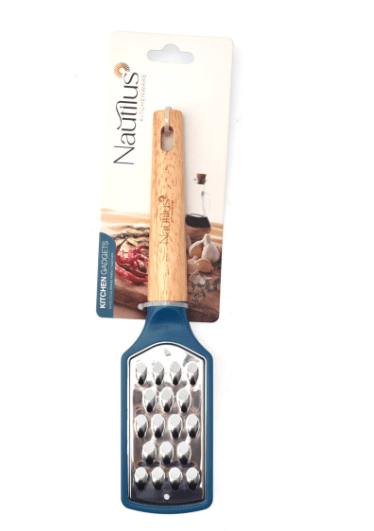 Nautilus Wooden Handle Grater - 25cmX6cm - Blue - Al Kabayel Discount CentreNautilus Wooden Handle Grater - 25cmX6cm - BlueKitchen Utensils & GadgetsNAUTILUSAl Kabayel Discount Centre