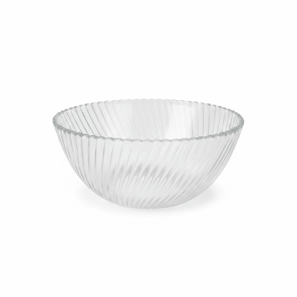 Neo Alpha Clear Ribbed Glass Bowl – 16.5cm - Al Kabayel Discount CentreNeo Alpha Clear Ribbed Glass Bowl – 16.5cmBowlsNEO ALPHAAl Kabayel Discount Centre