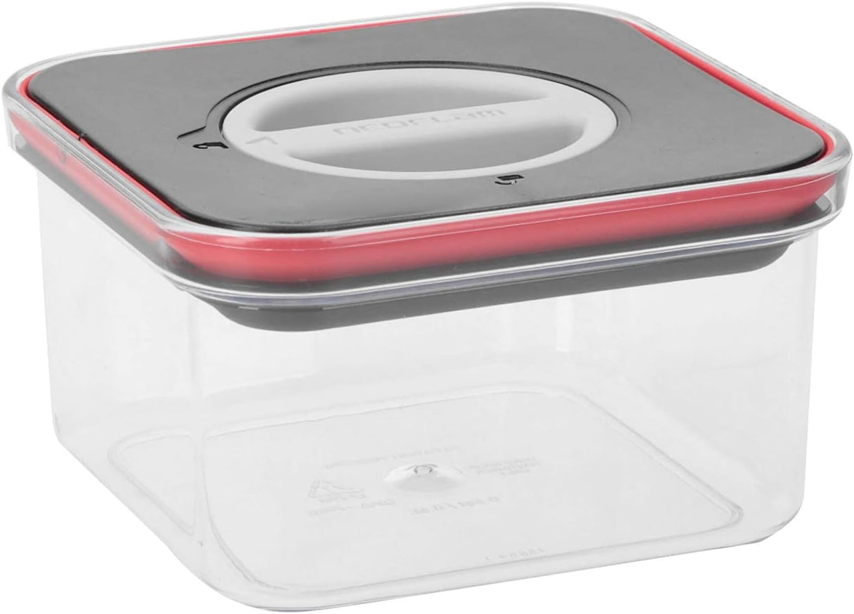 NEOFLAM Airtight Kitchen Pantry Canister/Organizer Clear Plastic Container with Simple Twist Lids 600ml - Al Kabayel Discount CentreNEOFLAM Airtight Kitchen Pantry Canister/Organizer Clear Plastic Container with Simple Twist Lids 600mlFood ContainersNEOFLAMAl Kabayel Discount Centre