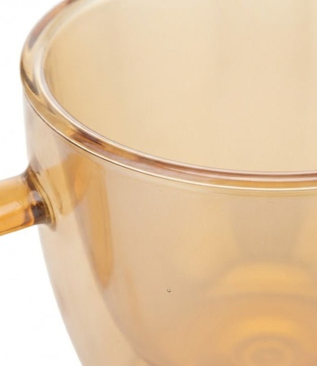 Neoflam Double Wall Glass Mug Set of 2 – 90ml – Yellow - Al Kabayel Discount CentreNeoflam Double Wall Glass Mug Set of 2 – 90ml – YellowMugsNEOFLAMAl Kabayel Discount Centre