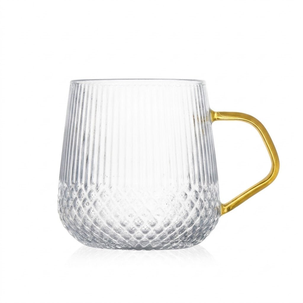 Neoflam Single Wall Glass Mug 400ml – Set of 4 - Al Kabayel Discount CentreNeoflam Single Wall Glass Mug 400ml – Set of 4MugsNEOFLAMAl Kabayel Discount Centre