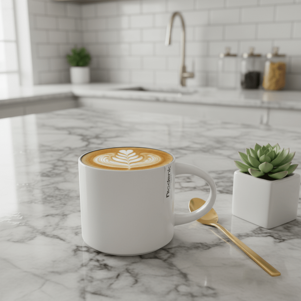 Niodenic 330ml Ceramic Coffee Mug | Matte White & Navy Blue Interior | Premium Drinkware - Al Kabayel Discount CentreNiodenic 330ml Ceramic Coffee Mug | Matte White & Navy Blue Interior | Premium DrinkwareMugsNIODENICAl Kabayel Discount Centre