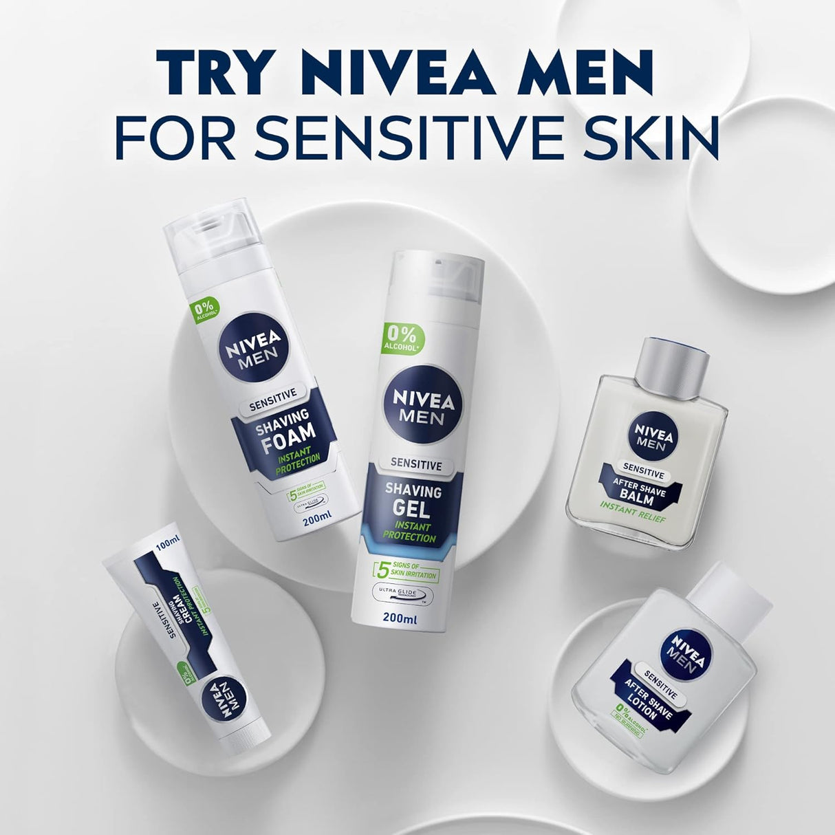 Nivea Men Sensitive Shaving Gel, Instant Protection, 200ml - Al Kabayel Discount CentreNivea Men Sensitive Shaving Gel, Instant Protection, 200mlShaving & GroomingNIVEAAl Kabayel Discount Centre