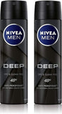 Nivea Men's Deep Deodorant Spray (2x150ML) - Al Kabayel Discount CentreNivea Men's Deep Deodorant Spray (2x150ML)Body Mists & SpraysNIVEAAl Kabayel Discount Centre