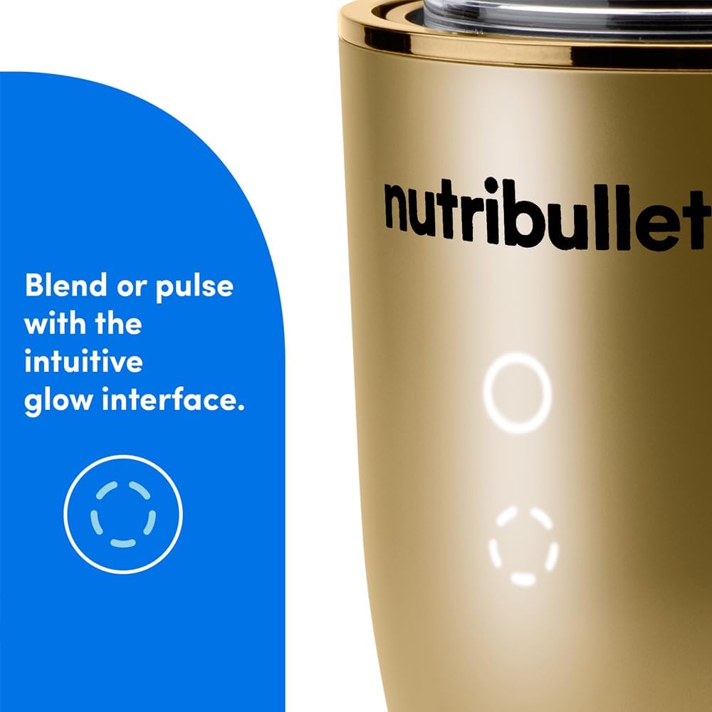 Nutribullet Ultra 1200W High - Speed Blender, Multi - Functional, Quiet Motor, Tritan™ Renew Cups, Rapid Extractor Blades, BPA - Free, Shatter - Resistant, Glow Interface,NBU - 500G, Gold - Al Kabayel Discount CentreNutribullet Ultra 1200W High - Speed Blender, Multi - Functional, Quiet Motor, Tritan™ Renew Cups, Rapid Extractor Blades, BPA - Free, Shatter - Resistant, Glow Interface,NBU - 500G, GoldBlenders, Mixers & Food ProcessorsNUTRIBULLETAl Kabayel Discount Centre