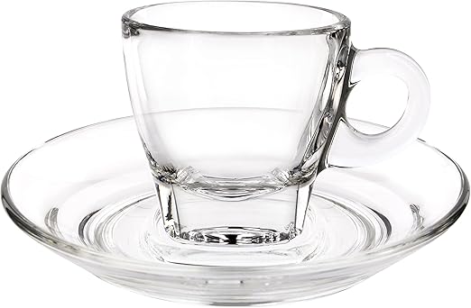Ocean Caffe Espresso Cup & Saucer Set, 70 Ml, Set Of 6, P0244206, Espresso Cup, Tea & Coffee Cup, Cappuccino Cup, Latte Glass - Al Kabayel Discount CentreOcean Caffe Espresso Cup & Saucer Set, 70 Ml, Set Of 6, P0244206, Espresso Cup, Tea & Coffee Cup, Cappuccino Cup, Latte GlassTea CupsOCEANAl Kabayel Discount Centre