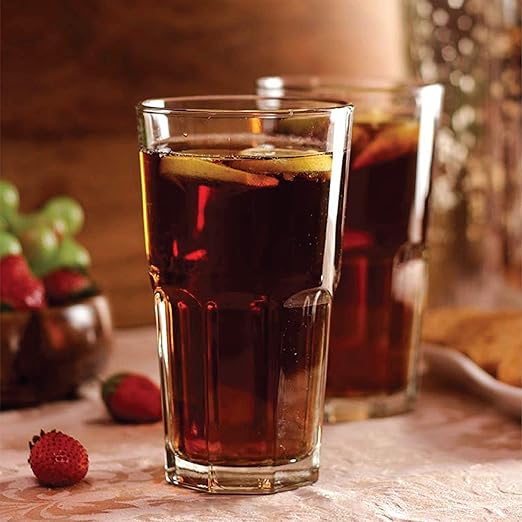 Ocean Centra Long Drink Glass, Set Of 6, Clear, 420 Ml, P01962, Tall Glass, Collins Glass, Delmonico Glass, Cocktail Glass, Water Glass, Juice Glass - Al Kabayel Discount CentreOcean Centra Long Drink Glass, Set Of 6, Clear, 420 Ml, P01962, Tall Glass, Collins Glass, Delmonico Glass, Cocktail Glass, Water Glass, Juice GlassDrinkware SetOCEANAl Kabayel Discount Centre