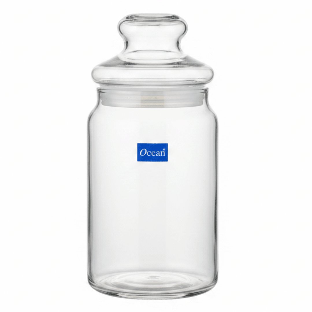 Ocean Plain Glass Canister with Lid – 750ml | Airtight Storage Jar - Al Kabayel Discount CentreOcean Plain Glass Canister with Lid – 750ml | Airtight Storage JarJars & Food SaversOCEANAl Kabayel Discount Centre