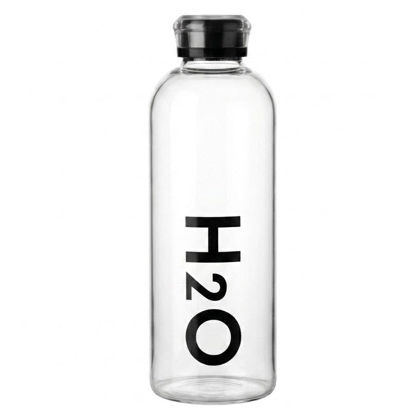 Orchid Bord Clear Glass Water Bottle 500ml – Stylish H2O Hydration Bottle with Leak-Proof Lid | Black / White | - Al Kabayel Discount CentreOrchid Bord Clear Glass Water Bottle 500ml – Stylish H2O Hydration Bottle with Leak-Proof Lid | Black / White |Water BottleORCHIDAl Kabayel Discount Centre