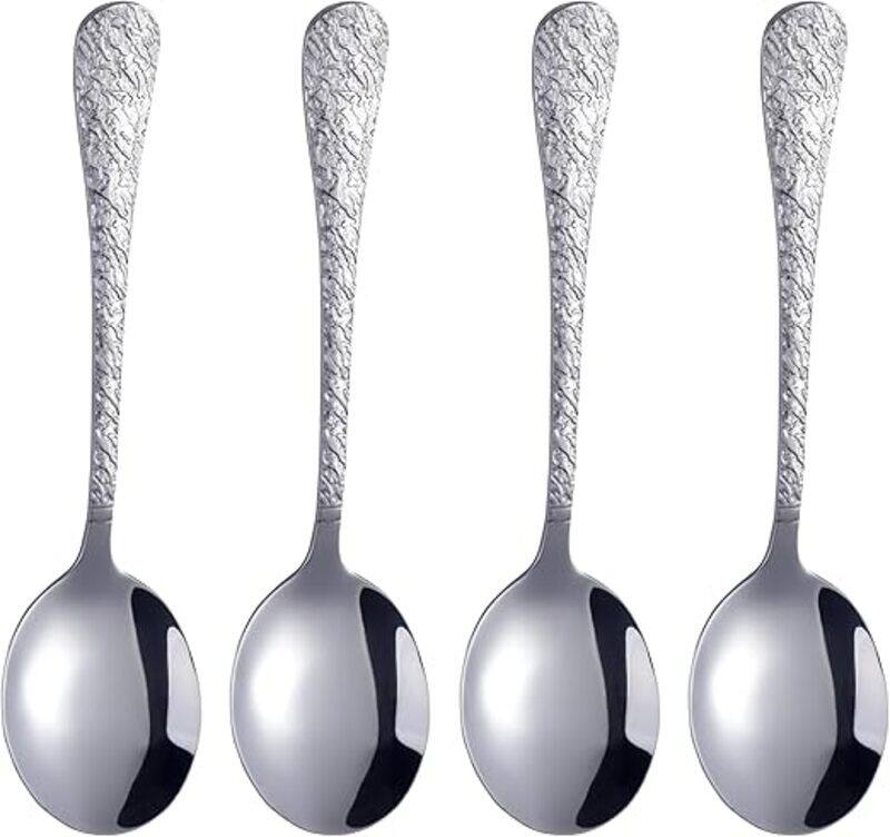 Orchid Stainless Steel Soup Spoons - 18CM - Set Of 4 Pcs - Al Kabayel Discount CentreOrchid Stainless Steel Soup Spoons - 18CM - Set Of 4 PcsCookware AccessoriesORCHIDAl Kabayel Discount Centre