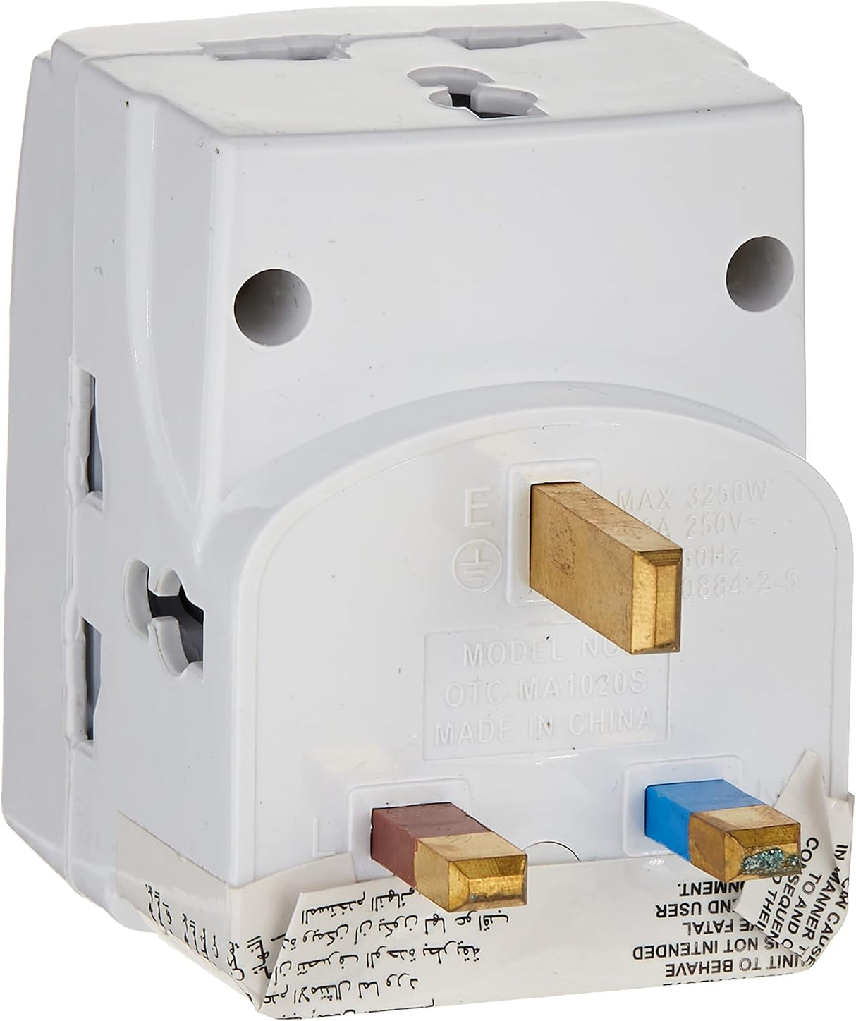 Oshtraco 3 Way Individual Switched Universal Plug Input Adaptor for use across Household and Offices - Al Kabayel Discount CentreOshtraco 3 Way Individual Switched Universal Plug Input Adaptor for use across Household and OfficesCords & AdaptersOSHTRACOAl Kabayel Discount Centre
