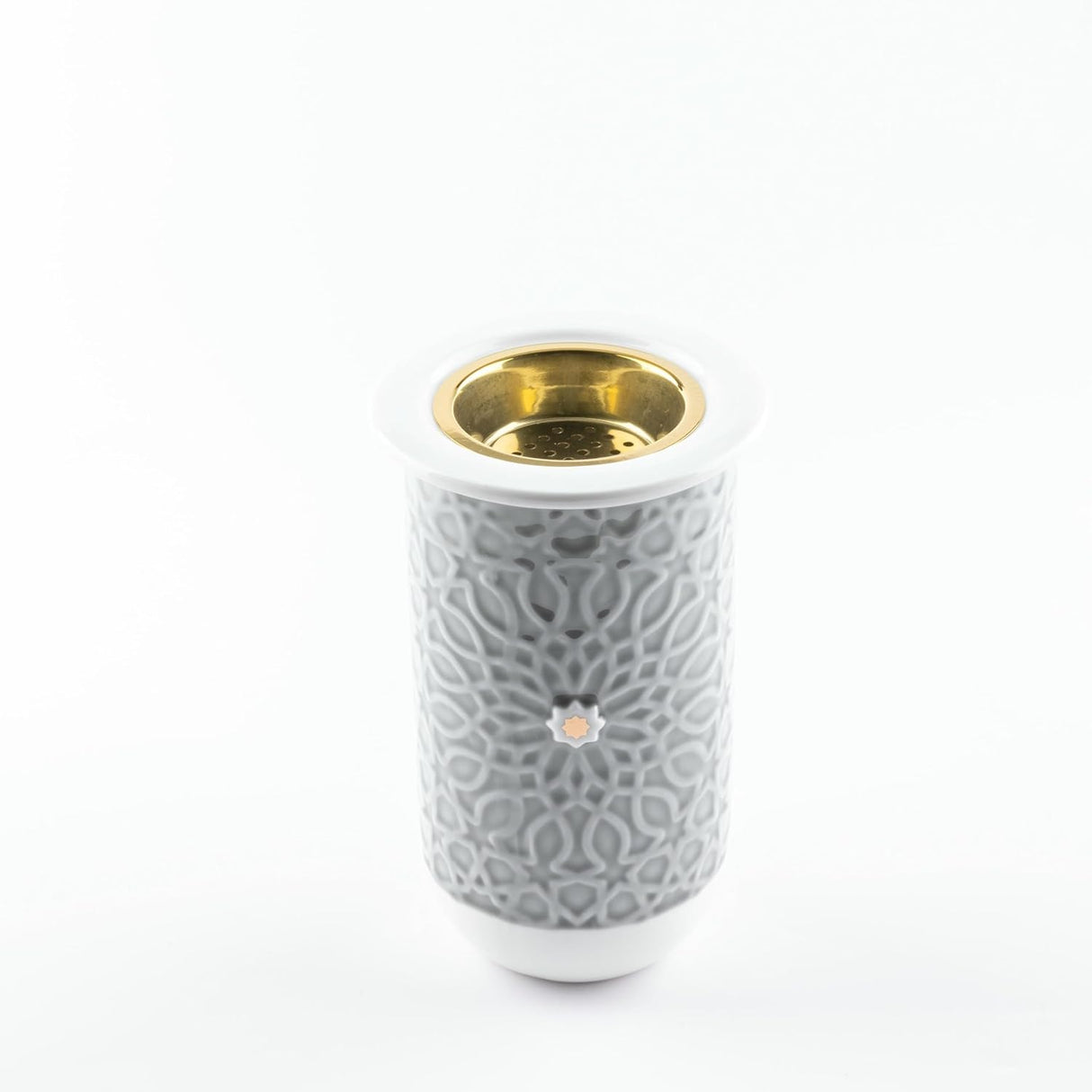 Otantik Asala Incense Burner 11cm*18cm, Grey/Gold - ET2610 - Al Kabayel Discount CentreOtantik Asala Incense Burner 11cm*18cm, Grey/Gold - ET2610Home Décor AccentsOTANTIKAl Kabayel Discount Centre