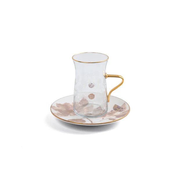 Otantik Marisella ET3000 Grand 19 - Piece Tea & Cawa Set – Red & Gold Floral Porcelain & Glass - Al Kabayel Discount CentreOtantik Marisella ET3000 Grand 19 - Piece Tea & Cawa Set – Red & Gold Floral Porcelain & GlassTea/Coffee PotsOTANTIKAl Kabayel Discount Centre