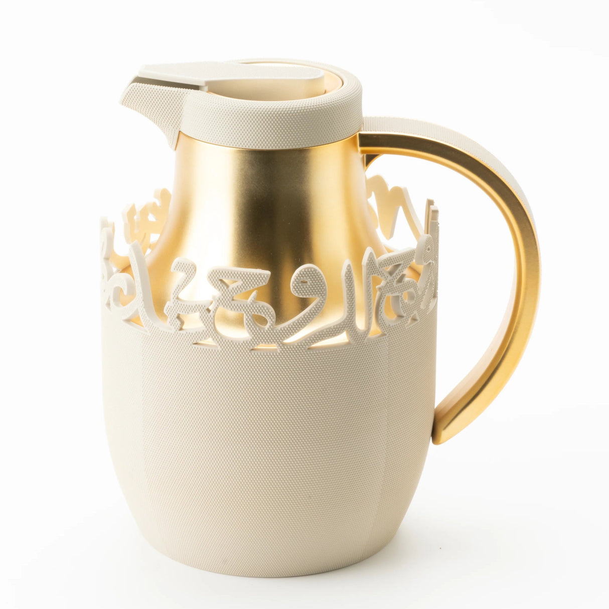 Otantik Mirral Luxury 1L Vacuum Insulated Tea & Coffee Pot – Classic White with Rich Gold Accent - Al Kabayel Discount CentreOtantik Mirral Luxury 1L Vacuum Insulated Tea & Coffee Pot – Classic White with Rich Gold AccentThermosOTANTIKAl Kabayel Discount Centre