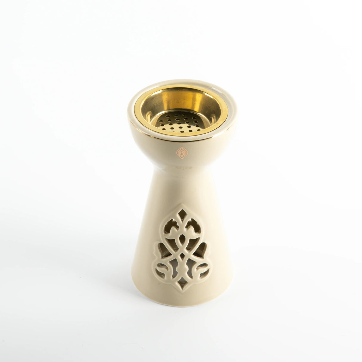 Otantik Naqsh Porcelain Incence Burner9cm*17.5cm, Ivory/Gold - ET2982 - Al Kabayel Discount CentreOtantik Naqsh Porcelain Incence Burner9cm*17.5cm, Ivory/Gold - ET2982Home Décor AccentsOTANTIKAl Kabayel Discount Centre