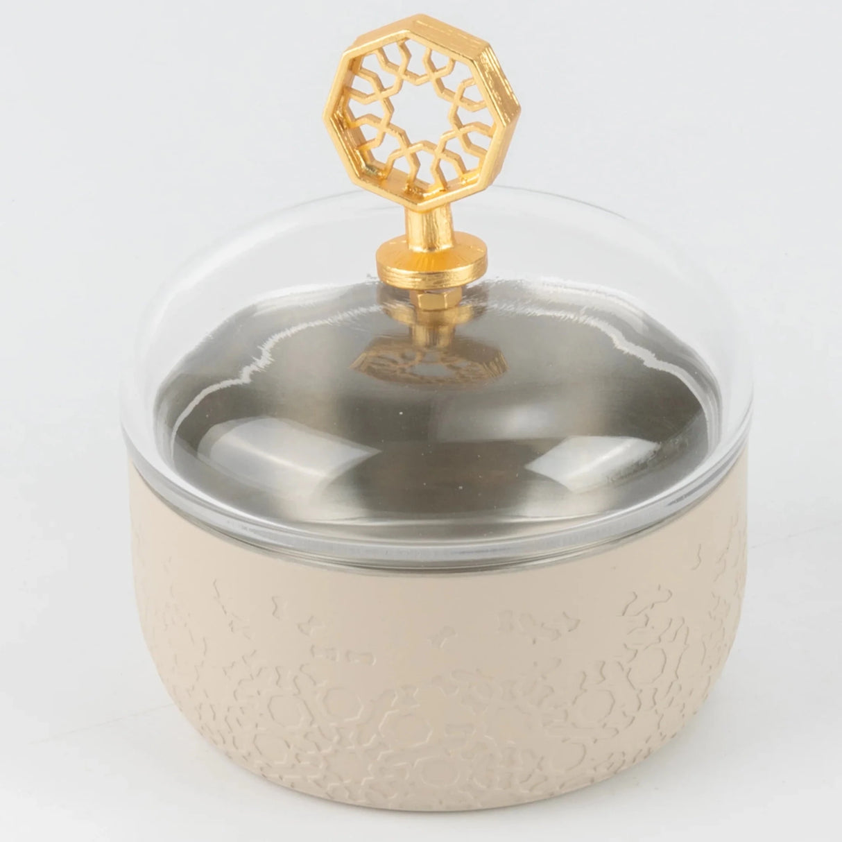 Otantik Nourhan 19 - Piece Arabic Tea And Coffee Set - Matte Gold + Beige 150CC - Al Kabayel Discount CentreOtantik Nourhan 19 - Piece Arabic Tea And Coffee Set - Matte Gold + Beige 150CCTea/Coffee SetsOTANTIKAl Kabayel Discount Centre