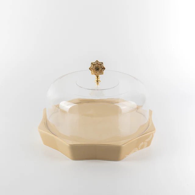 Otantik Octara - Cake Serving Set (9-Pc) - Ivory & Gold - Al Kabayel Discount CentreOtantik Octara - Cake Serving Set (9-Pc) - Ivory & GoldServing TraysOTANTIKAl Kabayel Discount Centre