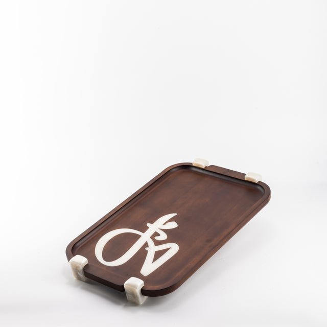 Otantik Sidrah - Stainless Steel Serving Tray - Walnut Gold 54*34 cm - Al Kabayel Discount CentreOtantik Sidrah - Stainless Steel Serving Tray - Walnut Gold 54*34 cmServing TraysOTANTIKAl Kabayel Discount Centre