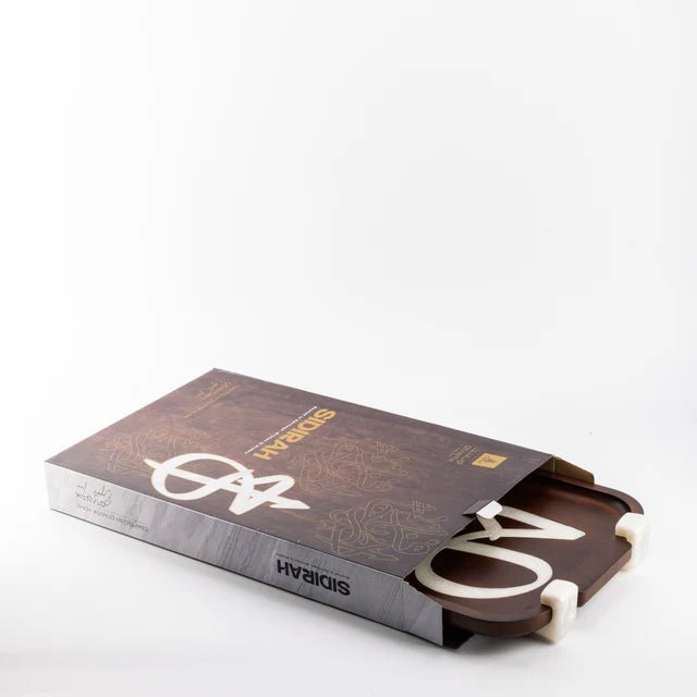 Otantik Sidrah - Stainless Steel Serving Tray - Walnut Gold 54*34 cm - Al Kabayel Discount CentreOtantik Sidrah - Stainless Steel Serving Tray - Walnut Gold 54*34 cmServing TraysOTANTIKAl Kabayel Discount Centre