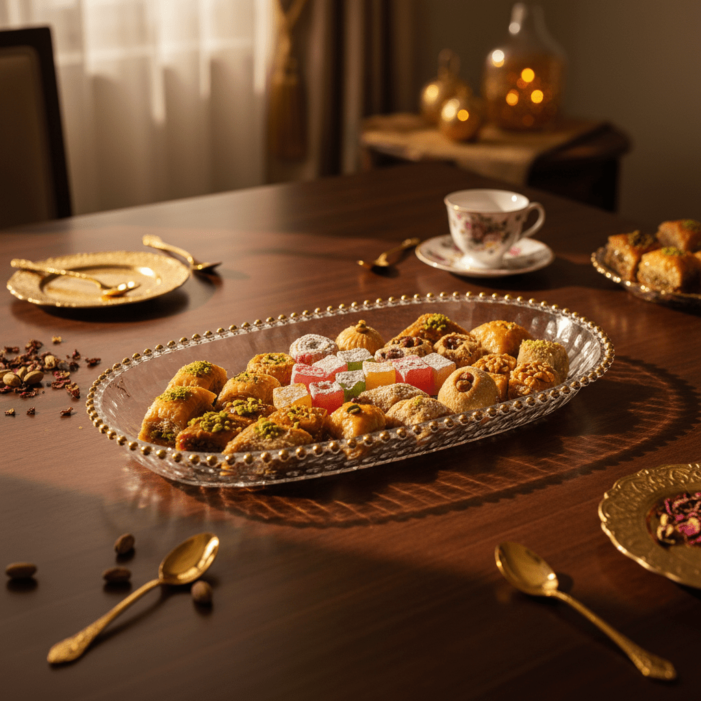 Oval Elegant Crystal-Clear Acrylic Serving Tray with Gold Bead Rim - Al Kabayel Discount CentreOval Elegant Crystal-Clear Acrylic Serving Tray with Gold Bead RimServing TraysAKDCAl Kabayel Discount Centre